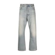 Haikure Coated Jeans Dirty Style Model Blue, Herr