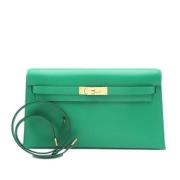 Hermès Vintage Pre-owned Laeder axelremsvskor Green, Dam