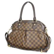 Louis Vuitton Vintage Pre-owned Canvas louis-vuitton-vskor Brown, Dam