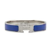 Hermès Vintage Pre-owned Metall armband Blue, Dam