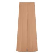 Max Mara Elegant Ninfa Kamel Klänning Brown, Dam