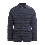 Moorer Down Jackets Blue, Herr