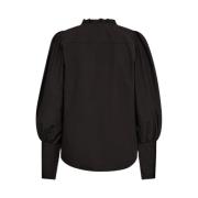 Co'Couture Svart Snygg Blus Black, Dam