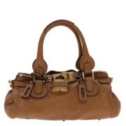 Chloé Pre-owned Pre-owned Laeder handvskor Brown, Dam