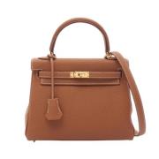 Hermès Vintage Pre-owned Laeder handvskor Brown, Dam