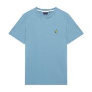 Lyle & Scott Bomull T-shirt Blue, Herr