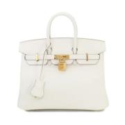 Hermès Vintage Pre-owned Laeder handvskor White, Dam