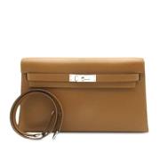 Hermès Vintage Pre-owned Laeder handvskor Brown, Dam