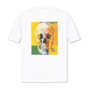 PS By Paul Smith T-shirt med tryck White, Herr