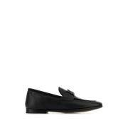 Dolce & Gabbana Svart läder Erice loafers Black, Herr