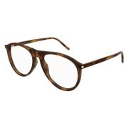 Saint Laurent Optisk Havana Tortoise Solglasögon Brown, Unisex