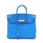 Hermès Vintage Pre-owned Laeder handvskor Blue, Dam