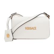 Versace Axelväska Tag Mini White, Dam