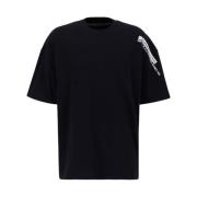 Alpha Industries Bomull T-shirt Black, Herr