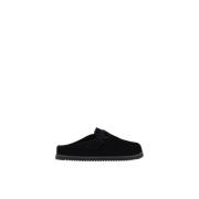 Represent Shearling-fodrade Slip-On Mulor med Mocka Black, Herr