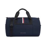 Tommy Hilfiger Svart Eco Läder Dragkedja Axelväska Black, Herr