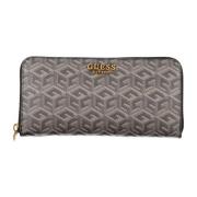 Guess Svart Damplånbok Laurel SLG Black, Dam