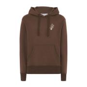 JW Anderson Brun Tröja med Unik Stil Brown, Herr