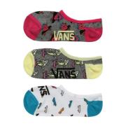 Vans 3-Pack Strumpor - Multifärgad, Sydd Logotyp Multicolor, Unisex