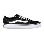 Vans Sportiga Damsneakers Svart Snörning Black, Dam