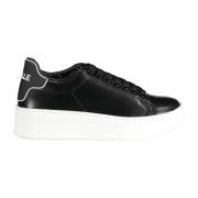 Gaëlle Paris Sportiga Svarta Sneakers med Kontrastdetaljer Black, Dam