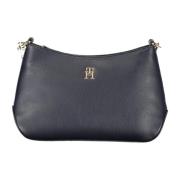 Tommy Hilfiger Blå Dam Crossbody Väska med Dragkedja Blue, Dam