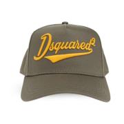 Dsquared2 Baseball Cap Green, Herr