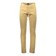 Gant Beige Herrbyxor 5 Fickor Dragkedja Knapp Beige, Herr