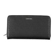 Calvin Klein Damplånbok Svart Rfid Polyester Black, Dam