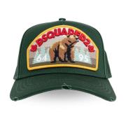 Dsquared2 Baseball Cap Green, Herr