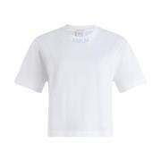 Patou Vita Crew Neck T-shirts och Polos White, Dam