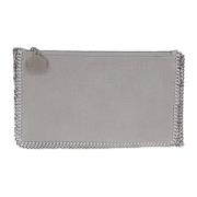 Stella McCartney Grå Clutch Väska Elegant Chic Stil Gray, Dam