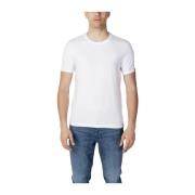 U.s. Polo Assn. Vit Bomull T-shirt Klassisk Kollektion White, Herr