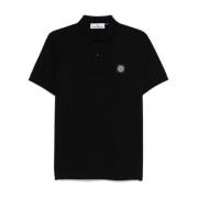 Stone Island Svart T-shirt för män Black, Herr