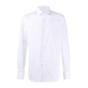 Xacus Slim Fit Bomullsskjorta Vit White, Herr