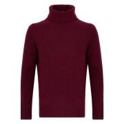 Amaránto Bordeaux Halsdukströja Aw24 Brown, Herr