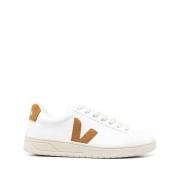 Veja Vita och bruna sneakers Aw24 White, Herr