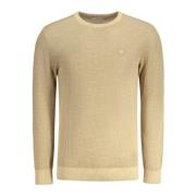 Guess Beige Herr Topp med Långa ärmar Beige, Herr