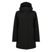 K-Way Nero Parka för kvinnor Aw24 Black, Dam