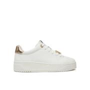 Guess Strass Logo Sneaker White, Dam