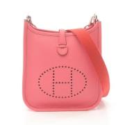 Hermès Vintage Pre-owned Laeder crossbodyvskor Pink, Dam