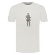 C.p. Company Vita T-shirts och Polos White, Herr