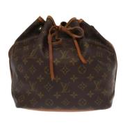 Louis Vuitton Vintage Pre-owned Canvas axelremsvskor Brown, Dam