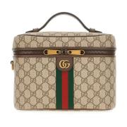 Gucci Stilren Beauty Case för dina Essentials Beige, Herr