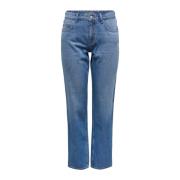 Only Slim Fit Casual Byxor Blue, Dam