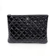 Chanel Vintage Pre-owned Laeder kuvertvskor Black, Dam