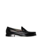 G.h. Bass & Co. Klassisk Heritage Larson Moc Penny Loafer Black, Herr