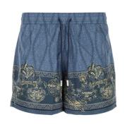 Etro Stiliga tryckta simshorts Multicolor, Herr