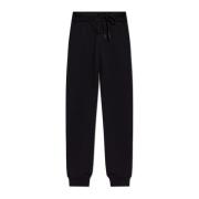 Iceberg Sweatpants med logopatch Black, Herr