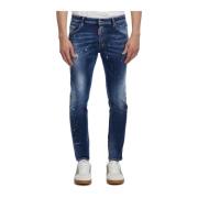 Dsquared2 Denim Skater Byxor Blue, Herr